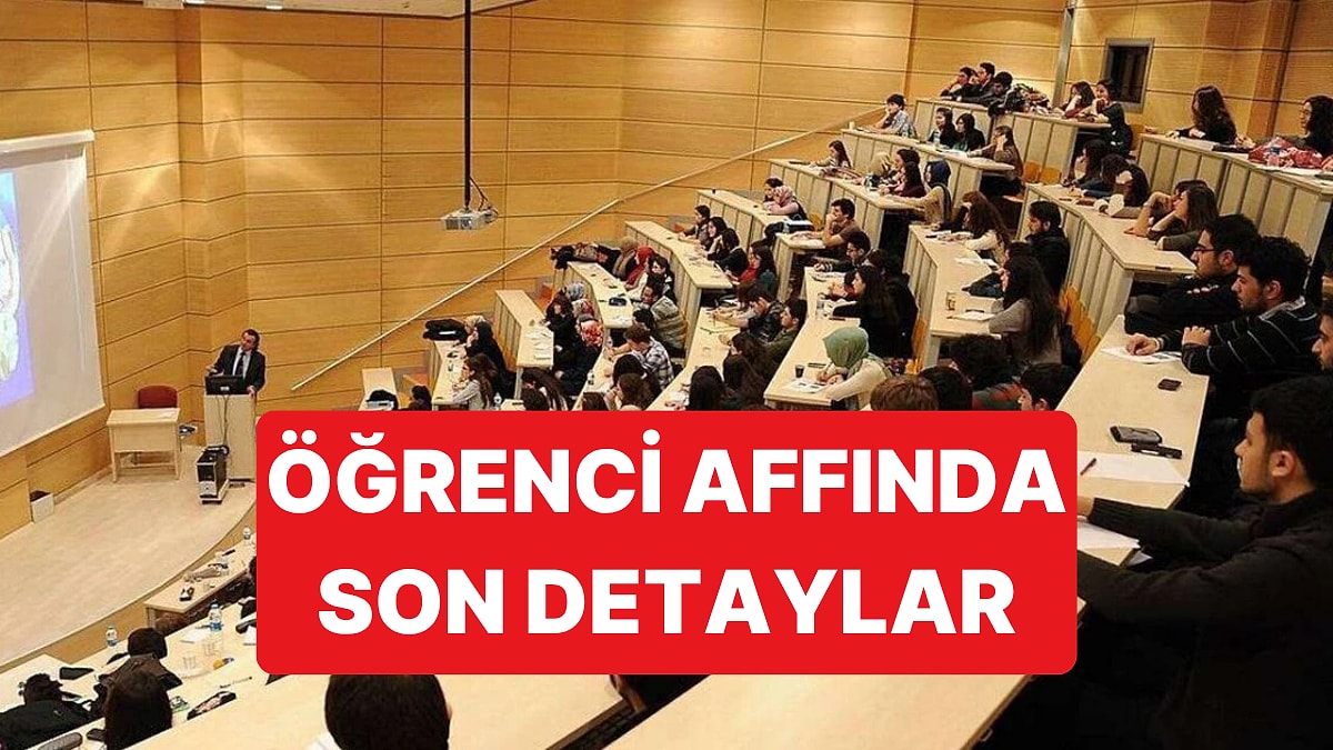 Üniversiteye Dönüşün Yolu Açıldı: Öğrenci Affı İçin Son Detaylar Belli Oluyor