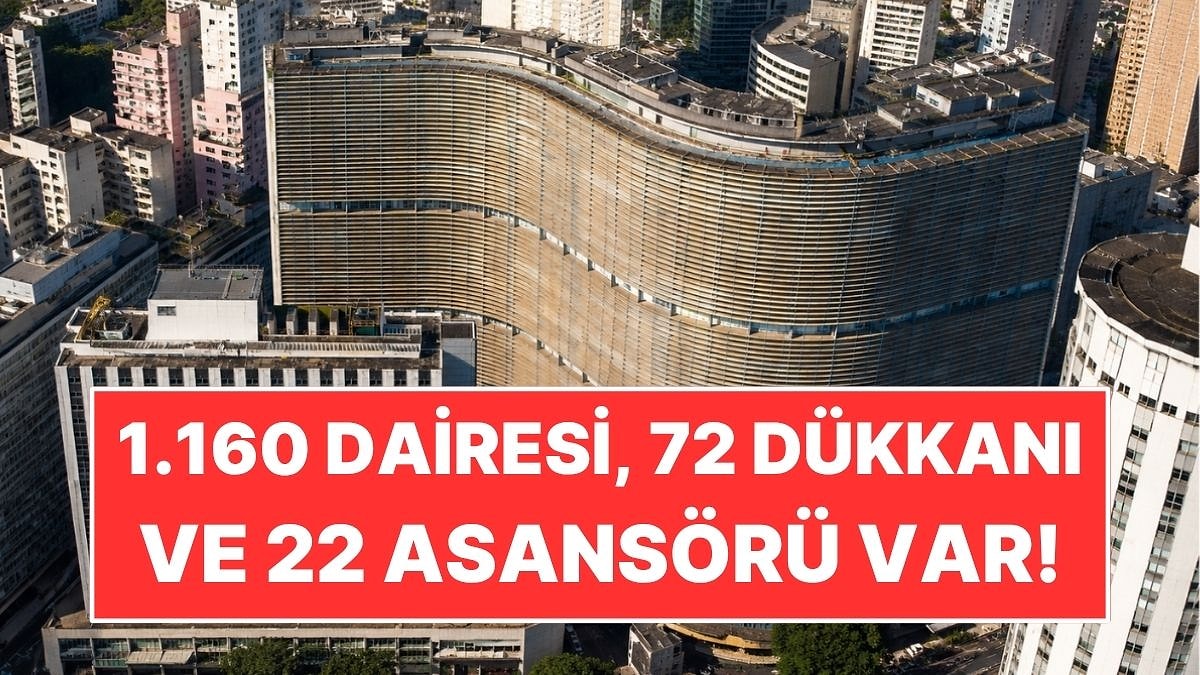 Şehri Aratmayan Apartman Yaptılar: 1.160 Dairesi, 72 Dükkanı ve 22 Asansörü Var!