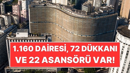 Şehri Aratmayan Apartman Yaptılar: 1.160 Dairesi, 72 Dükkanı ve 22 Asansörü Var!