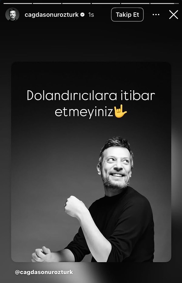 Çağdaş Onur Öztürk ise ortaya atılan ayrılık iddialarıyla ilgili sessiz kalmadı ve aşağıda yer alan paylaşımı yaptı.