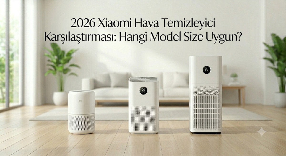 2026 Xiaomi hava temizleyici karşılaştırması: Hangi model size uygun?