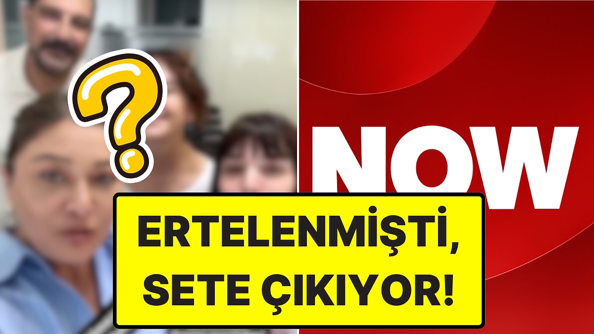 Yeni Sezona Ertelenmişti: NOW Dizisi Ömür Usta Oyuncularından İlk Paylaşım