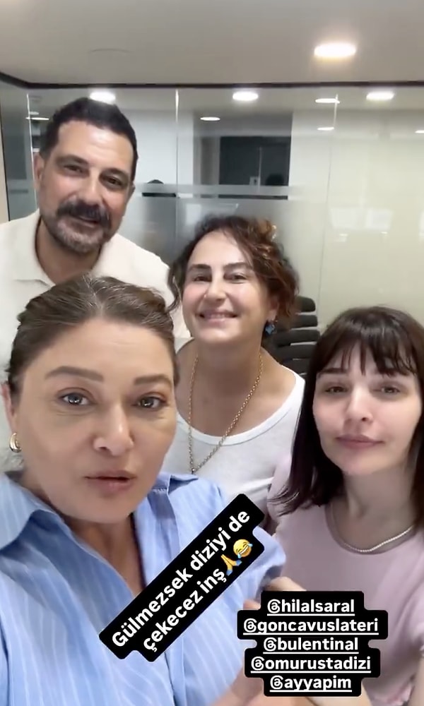 NOW'ın yeni sezon dizisi Ömür Usta oyuncuları bir araya geldi!