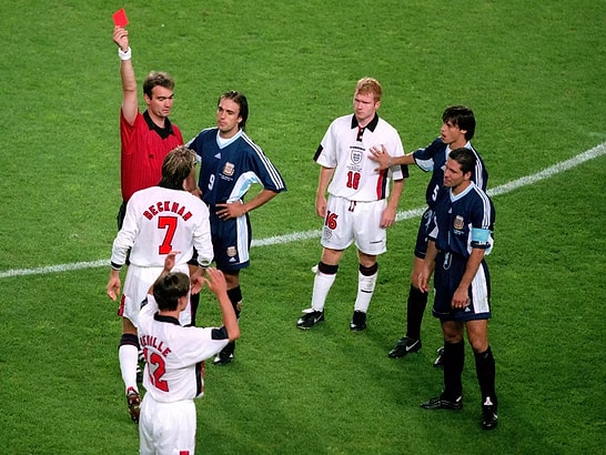 28 Years Ago Today, David Beckham Went from a Potential National Hero to a National Villain