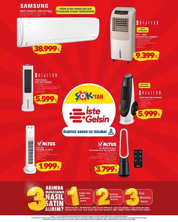 Samsung AR40F12COAM/SK 12000 BTU Klima: 38.999 TL