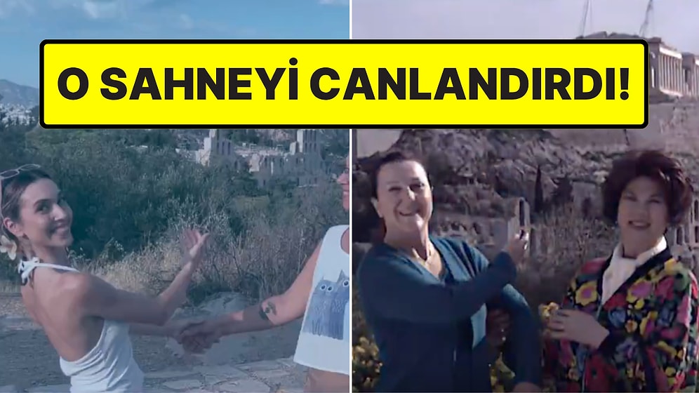 Kızılcık Şerbeti'nin Elif'i Yabancı Damat'taki Unutulmaz Sahneyi Yeniden Canlandırdı
