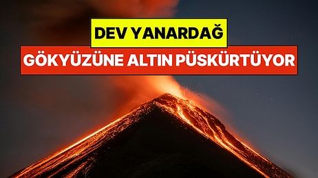 Antarktika'daki Dev Bir Yanardağ Gökyüzüne Kilolarca Altın Püskürtüyor