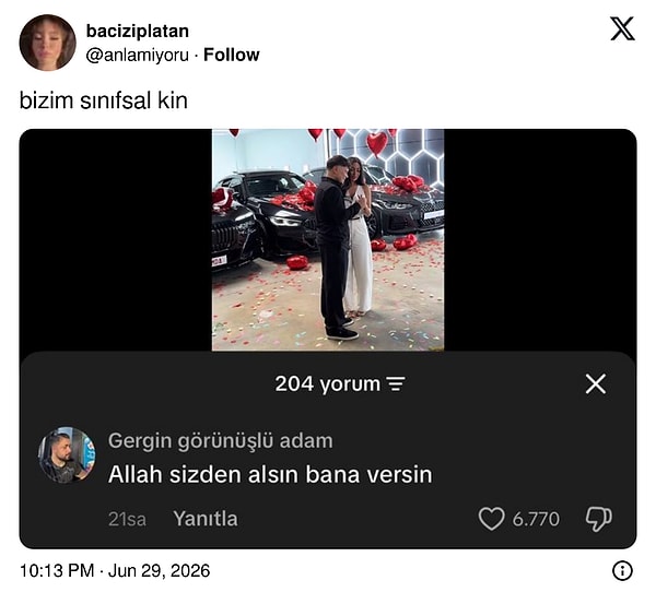 En azından dürüst.