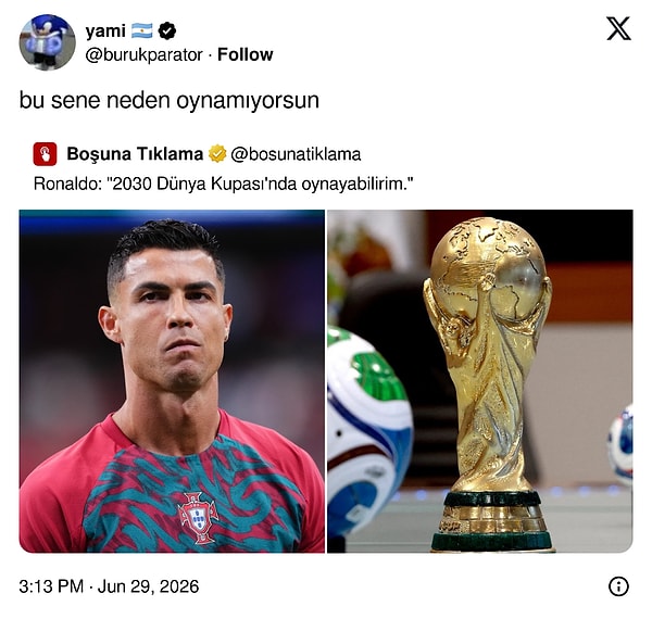 Biraz da futbol...