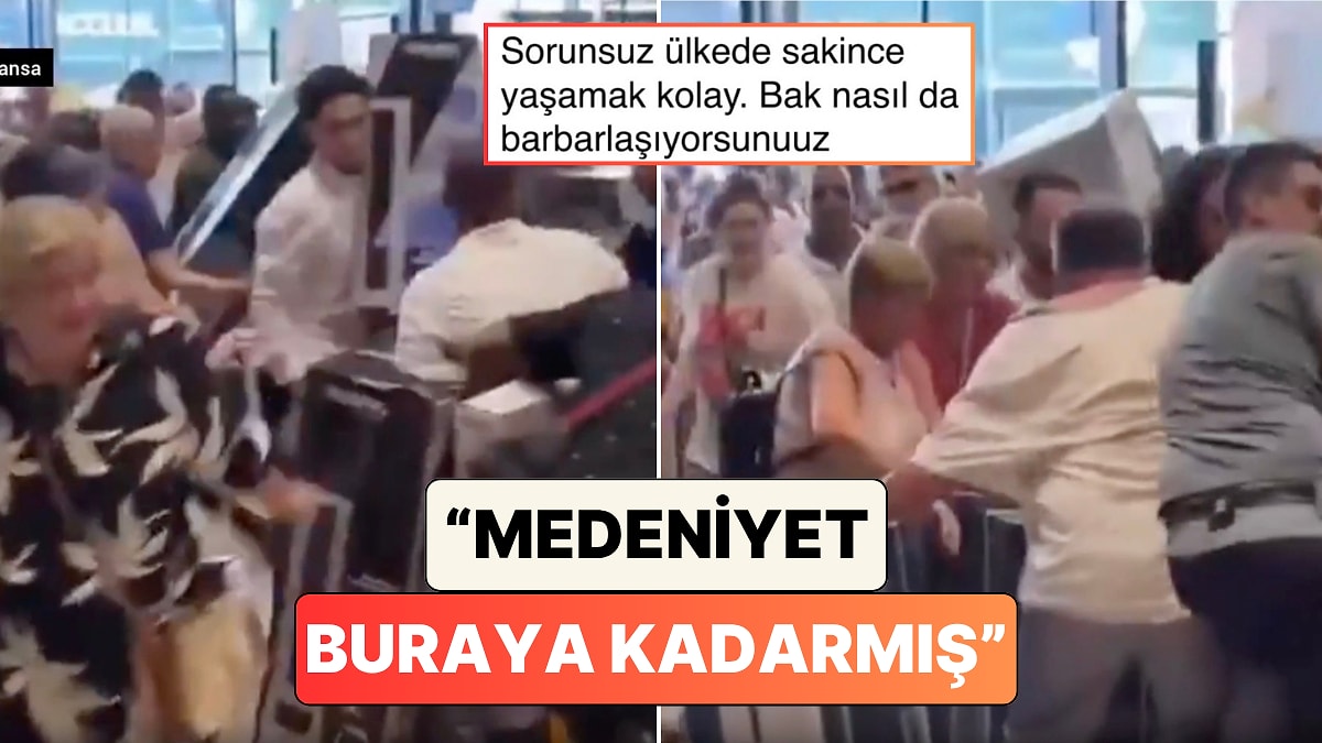 Fransa'da Klima Alabilmek İçin Birbiriyle Yarışan İnsanların Yaşadığı Kaos Sosyal Medyada Tartışma Başlattı