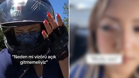 The Danger of Open Visors: Woman Shares What a Fly Did to Her Eye During Motorcycle Ride