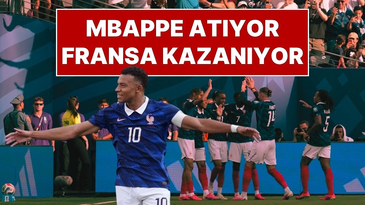Fransa İsveç'e de 3 Gol Attı ve Turu Kaptı: Mbappe Dünya Kupası'nda Tarih Yazıyor