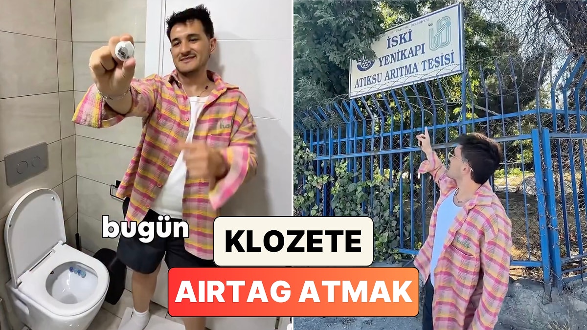 Klozete AirTag Atıp Takip Eden İçerik Üreticisi Pek Çok Kişinin Merakını Giderdi
