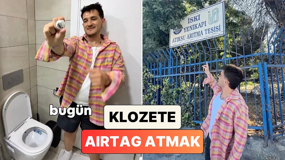 Klozete AirTag Atıp Takip Eden İçerik Üreticisi Pek Çok Kişinin Merakını Giderdi