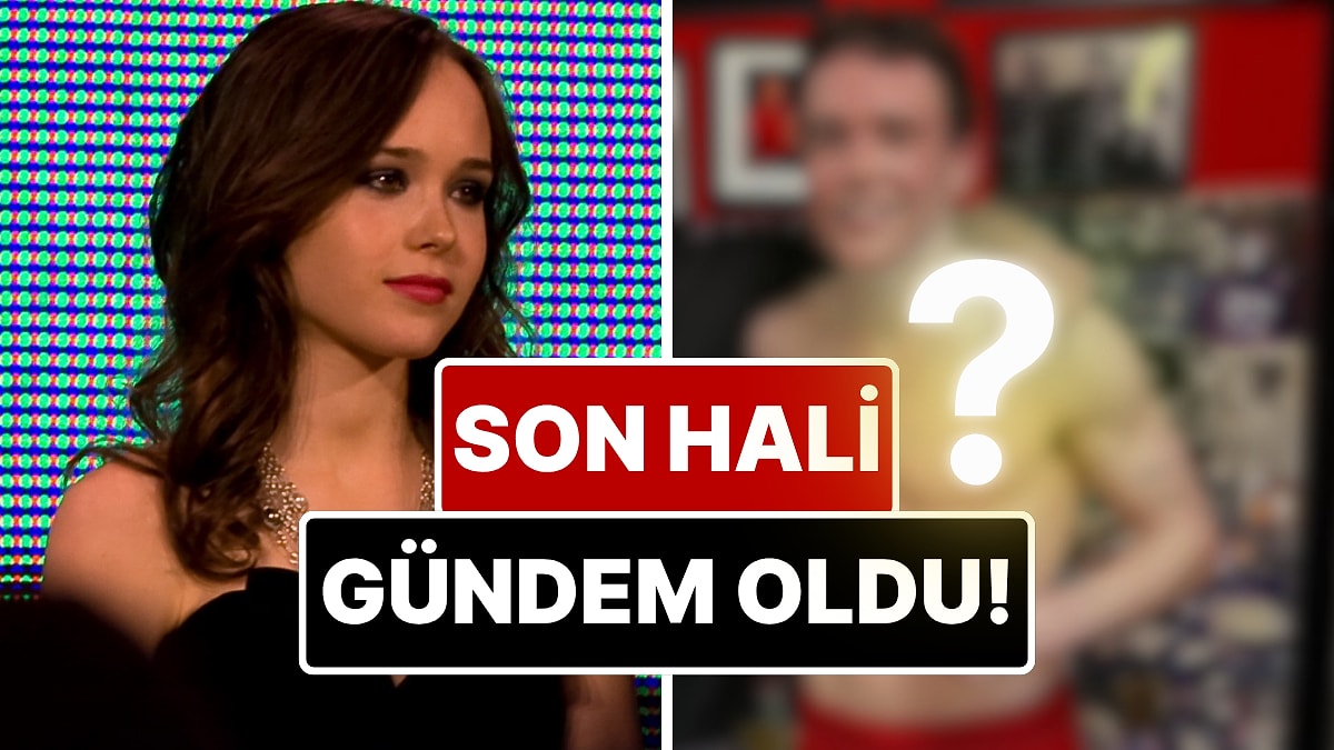 Elliot Page'in Son Hali Gündem Oldu! Cinsiyet Geçişi Sonrası Kaslı Fiziği Dikkat Çekti