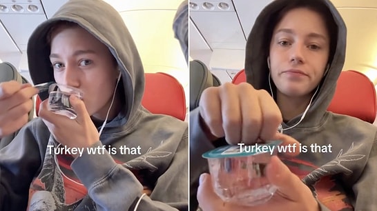 "Turkey, What Is This?": Model Anna Malygon Confused by Traditional Cupped Water on Flight