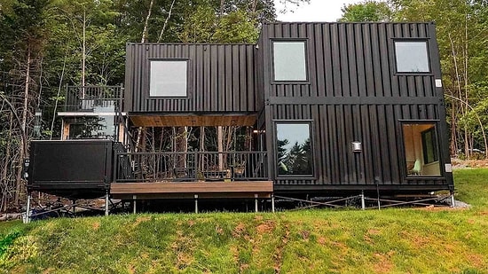 They Combined Shipping Containers and Turned Them into a Luxury Villa