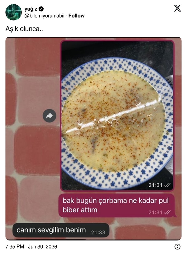 Böyle bir his demek ki...