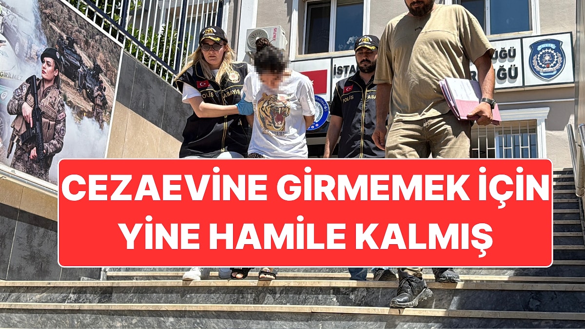 127 Yıl Kesinleşmiş Hapis Cezası Bulunan Kadın Cezaevine Girmemek İçin 8. Çocuğuna Hamile Kalmış
