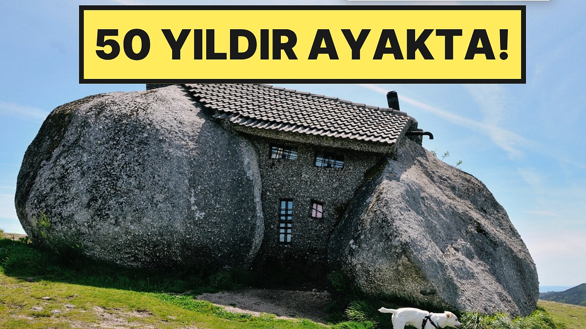 Dört Kayanın Arasına Ev Yaptı: Gelenlerden Bıkınca 400 Kiloluk Çelik Kapı Taktırdı