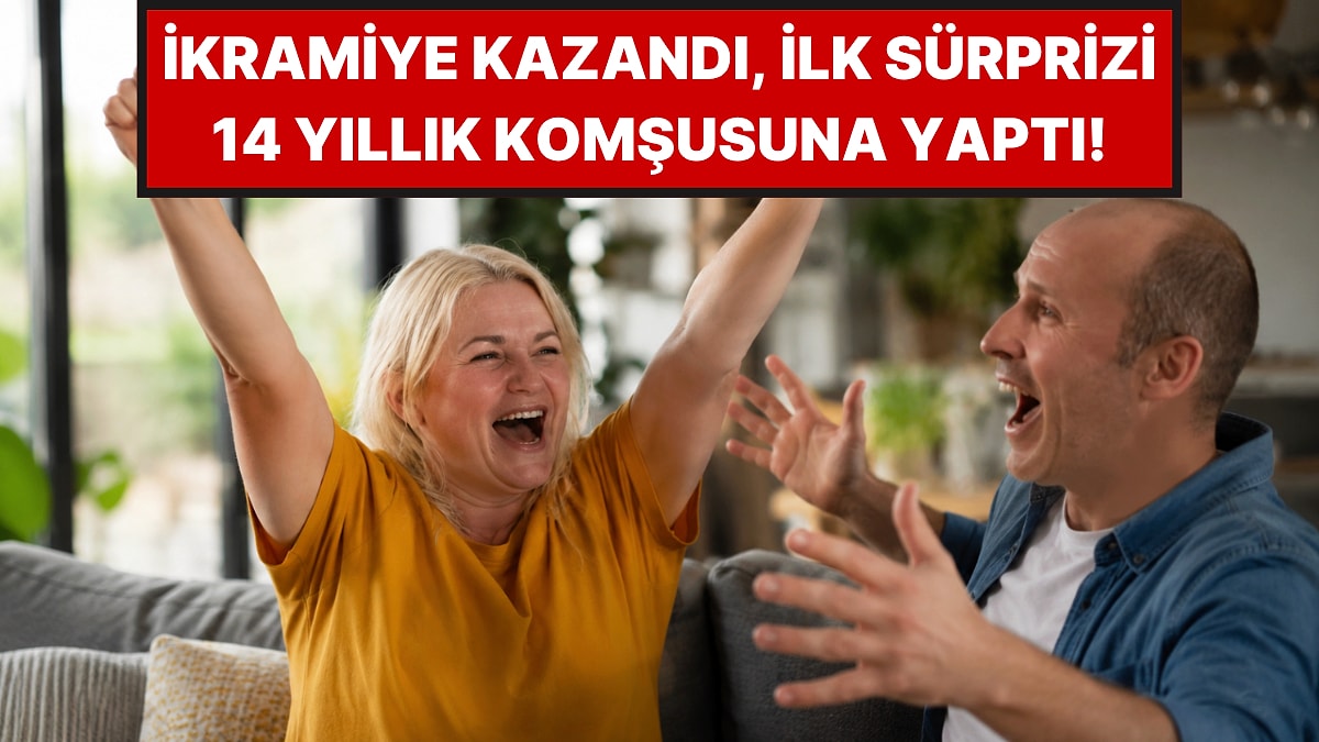 48 Yaşındaki Kadın Milyonluk Ödül Kazandı, İlk Parasını 14 Yıllık Komşusu İçin Harcadı