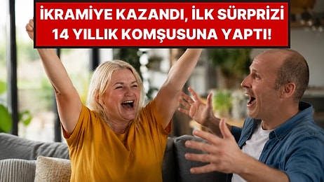 48 Yaşındaki Kadın Milyonluk Ödül Kazandı, İlk Parasını 14 Yıllık Komşusu İçin Harcadı