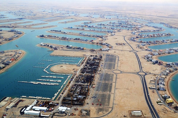 Driven by the desire of many Kuwaitis to live by the sea, the project has effectively doubled the length of the country's existing coastline.
