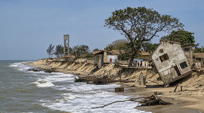 This Coastal Town Vanished Before Our Eyes: Sea Swallows 500 Homes and Displaces 2,000