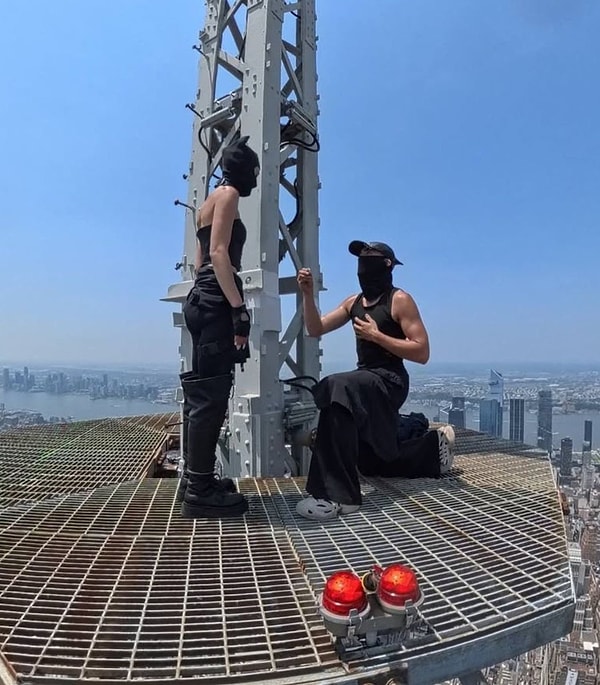 The perilous proposal ended with an arrest.