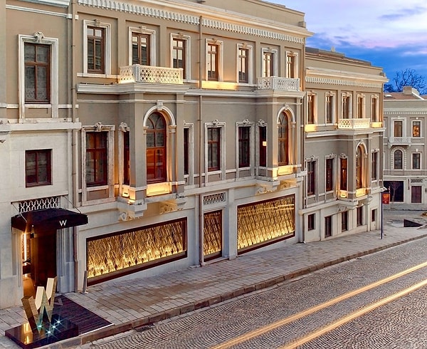 One of the favorite spots for tourists: The Akaretler Row Houses