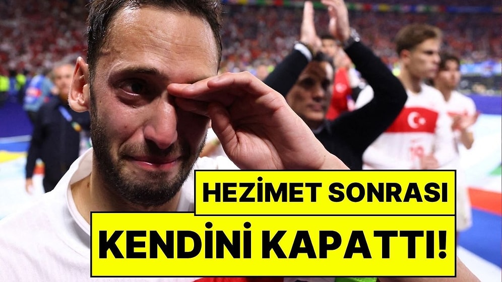Milli Takımın, Dünya Kupası Hezimeti Sonrası Hakan Çalhanoğlu Çökmüş, Kendini Kapatmış!