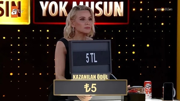 Var Mısın Yok Musun yarışmacısı 5 milyon TL beklerken 5 TL kazandı.