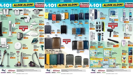 A101'e Elektrikli Araç Geliyor! 2 Temmuz 2026 A101 İnternete Özel Aldın Aldın Kataloğu
