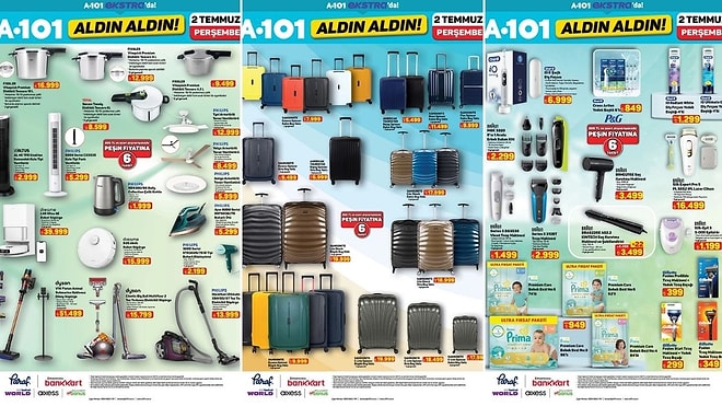 A101'e Elektrikli Araç Geliyor! 2 Temmuz 2026 A101 İnternete Özel Aldın Aldın Kataloğu