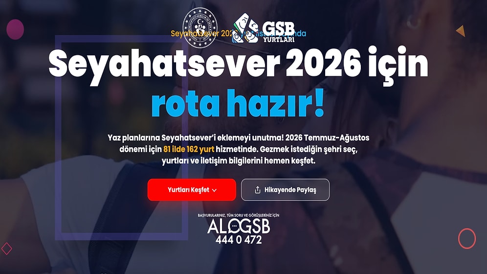 KYK Yurtlarında Ücretsiz Konaklama: Seyahatsever Nedir? Seyahatsever 2026 Hangi İllerde, Hangi Yurtlarda Var?