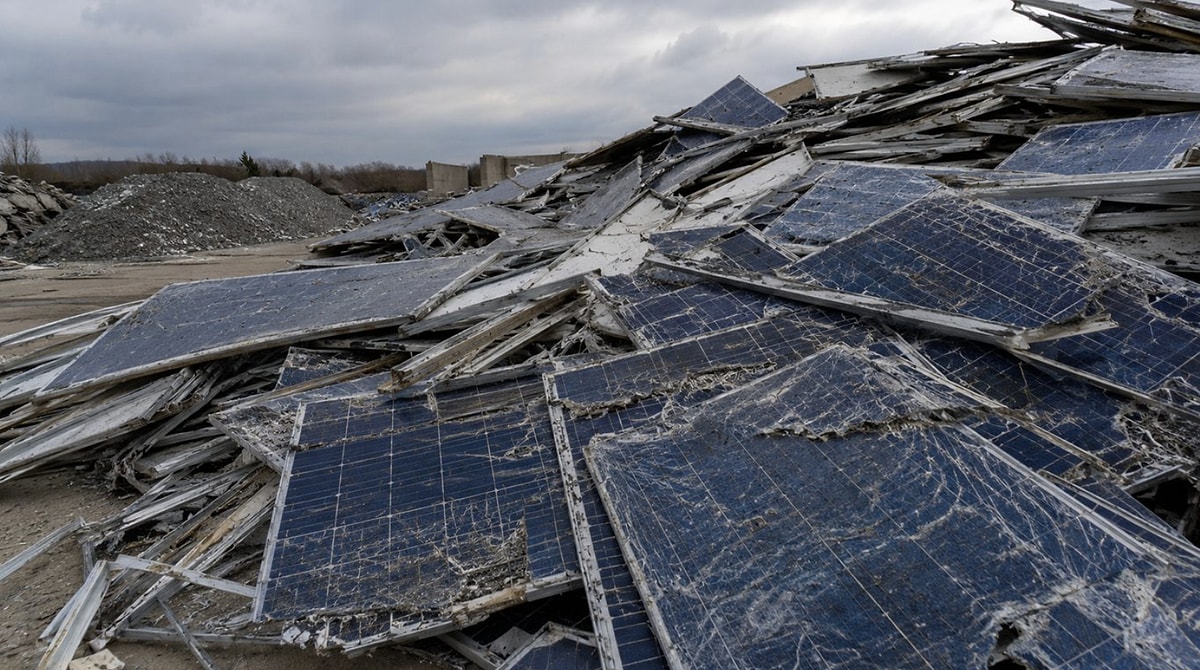 Güneş Panellerini Çöpe Atmadılar: Gümüş ve Bakır Kazandılar