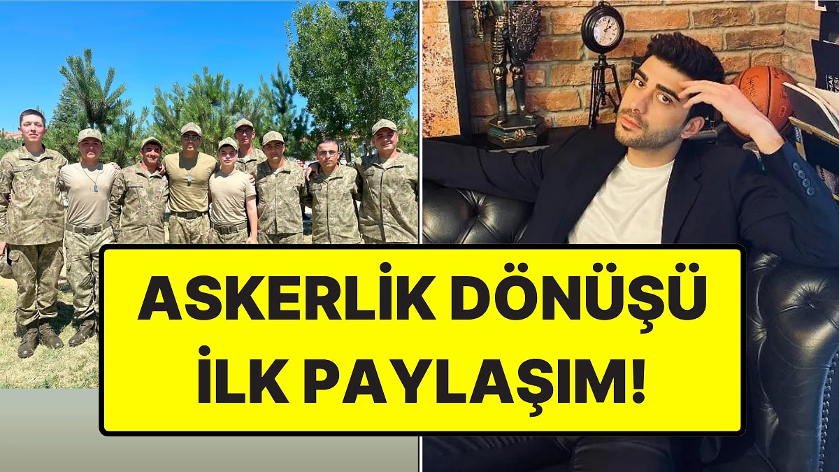 Kızılcık Şerbeti'nden Çıkarılınca Askere Giden Doğukan Güngör, Vatani Görevini Tamamladı