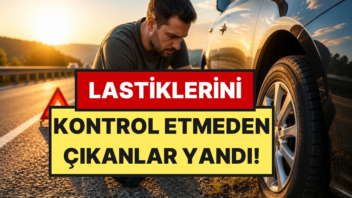 Pazartesi Gelmeden Önce Sürücülere Lastikleri Kontrol Edin Çağrısı Yapıldı