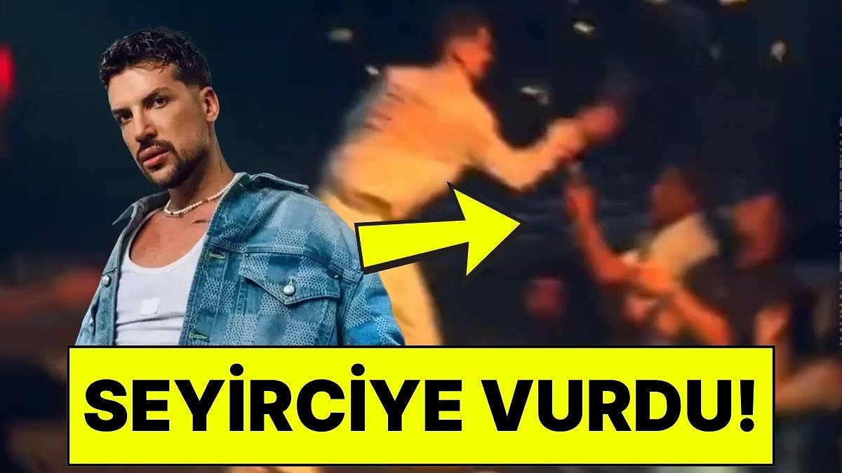 Kerimcan Durmaz İzleyicisine Mikrofonla Vurdu: Antalya Konserinde Kavga Çıktı