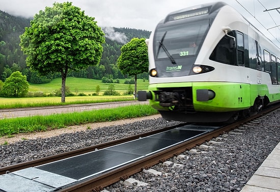 They Turned Train Tracks into a Solar Farm: 11,000 Trains Passed, Not a Single One Broke