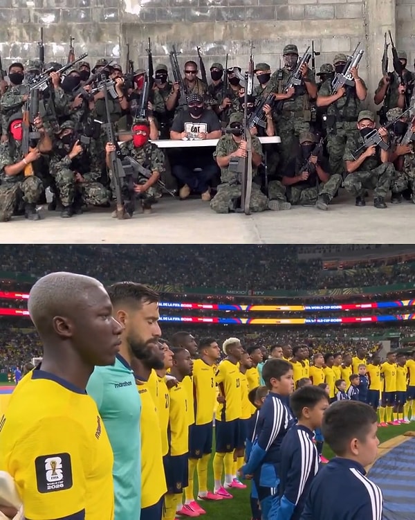 Arjantinli gazeteci, maç boyunca Ekvadorlu futbolcuların sergilediği tutuk, isteksiz ve alışılmışın dışındaki performansın temelinde bu psikolojik terörün yattığını savundu.