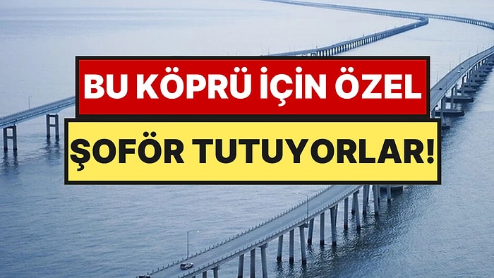 Sadece Bu Köprüyü Geçmek İçin Şoför Kiralıyorlar: 1800 TL'ye Sizi Karşıya Geçiriyorlar