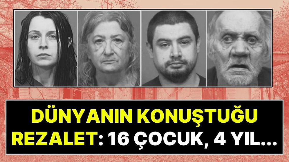 Tüm Dünyada Gündem Olan Skandal: 16 Çocuk 4 Yıl Boyunca Bir Odada Hapis Hayatı Yaşadı