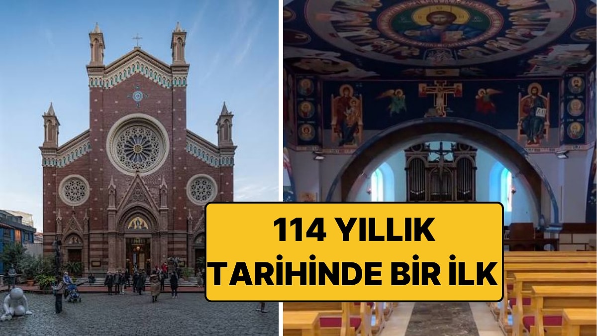 Taksim'deki 114 Yıllık St. Antuan Kilisesi'nin Yeraltı Bölümü İlk Kez Halka Açıldı