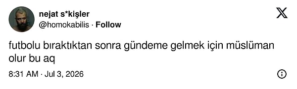 Yıldız oyuncuyu samimi bulmayan pek çok kullanıcı da mevcut.