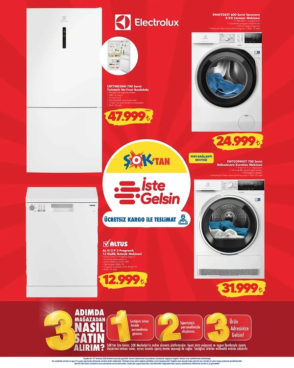 Electrolux 700 Serisi Twintech No Frost Buzdolabı 47.999 TL