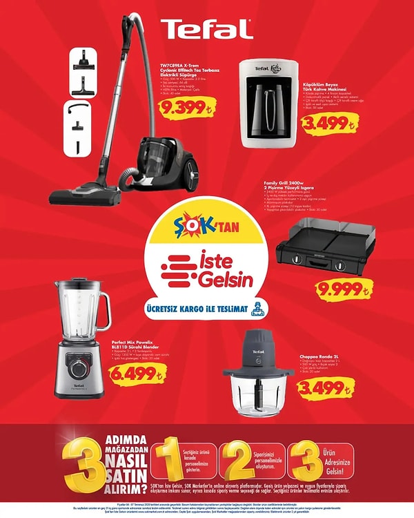 Tefal TW7C89EA X-Trem Cyclonic Effitech Toz Torbasız Elektrikli Süpürge 9.399 TL