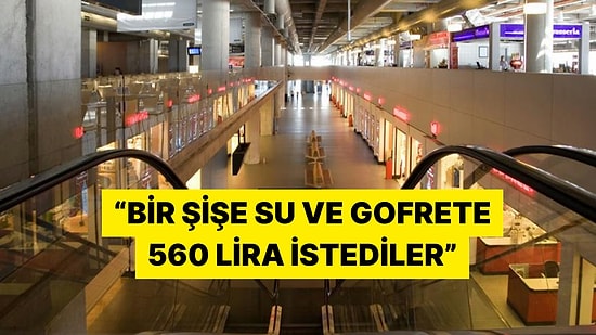 Ülkesine Dönen İngiliz Turist Dalaman Havalimanı'ndaki Fiyatlardan Dert Yandı