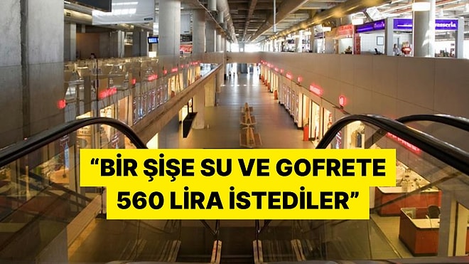 Ülkesine Dönen İngiliz Turist Dalaman Havalimanı'ndaki Fiyatlardan Dert Yandı