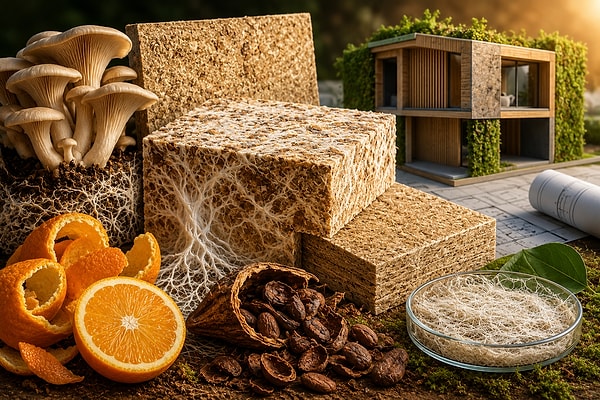 Instead of giant industrial ovens powered by fossil fuels, these next-generation panels, produced using the power of living organisms, can transform into fertilizer without causing any harm to nature once they have reached the end of their lifespan.